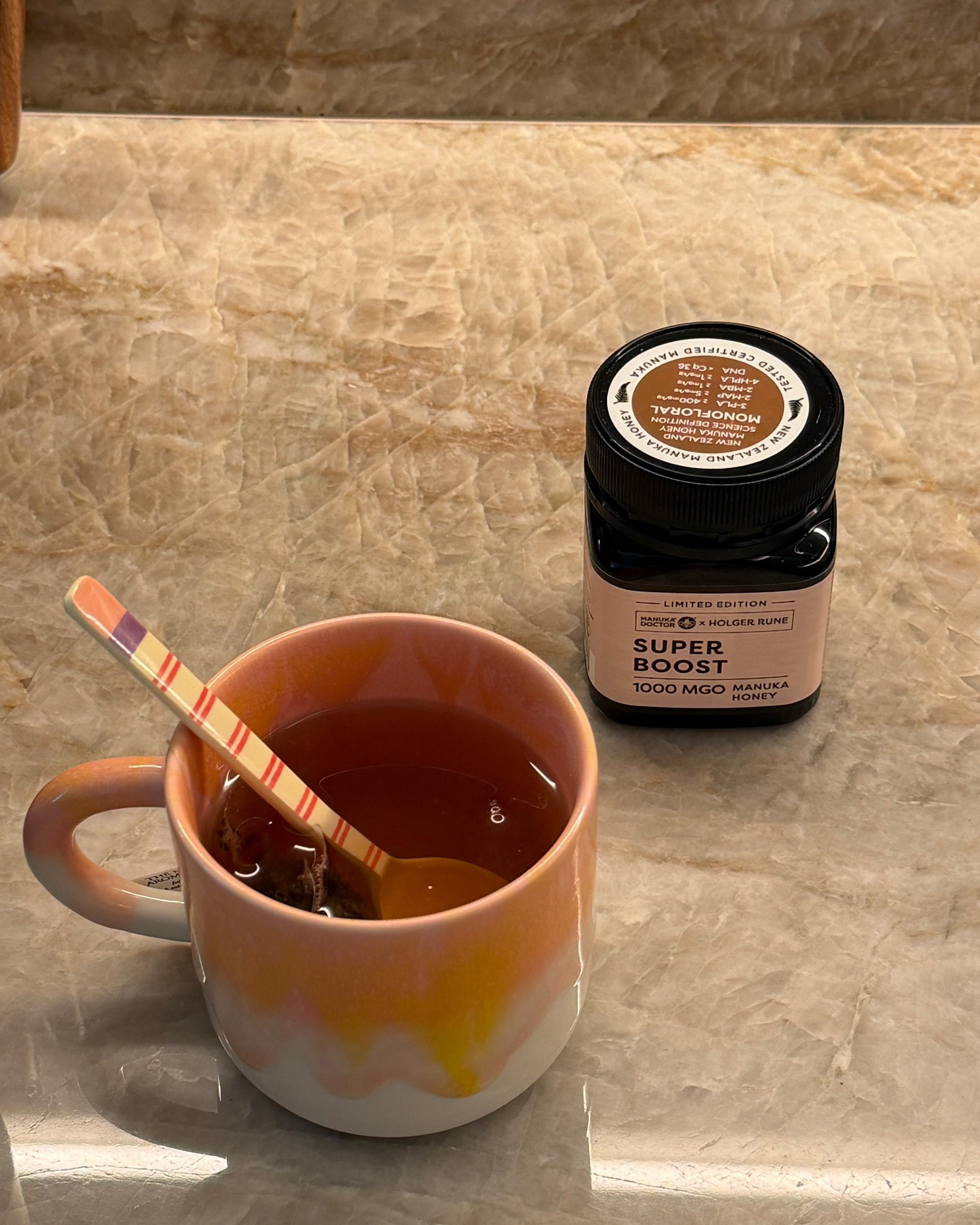 Manuka Super Boost 1000 MGO, certified performance Manuka honey, 250 g/jar