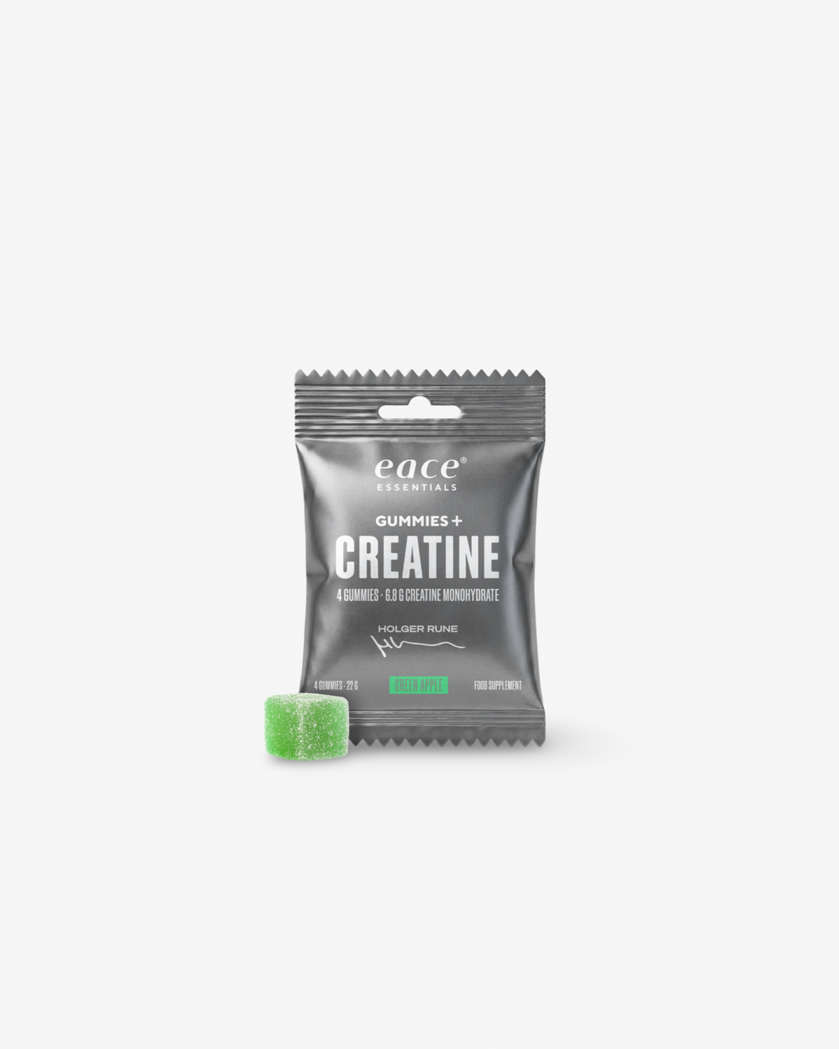 Creatine Gummies + | Green Apple | 30 pack x 4 Gummies