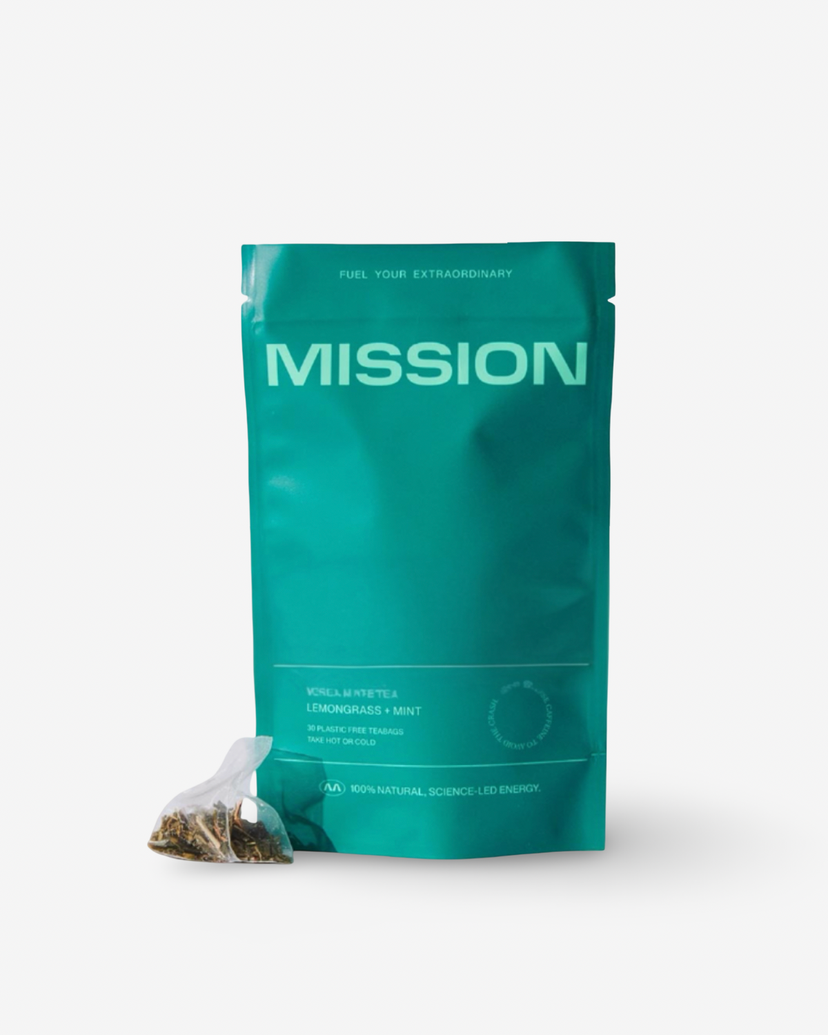 Yerba Mate + Sencha botanical tea, 30 bags