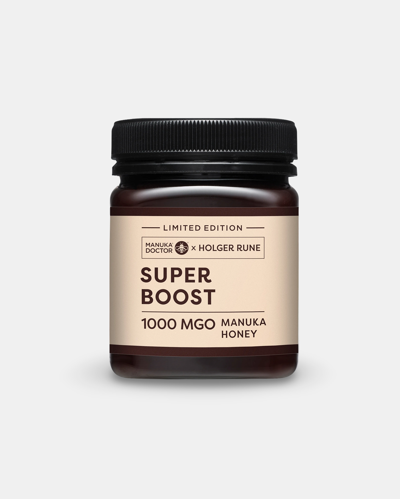 Manuka Super Boost 1000 MGO, certified performance Manuka honey, 250 g/jar