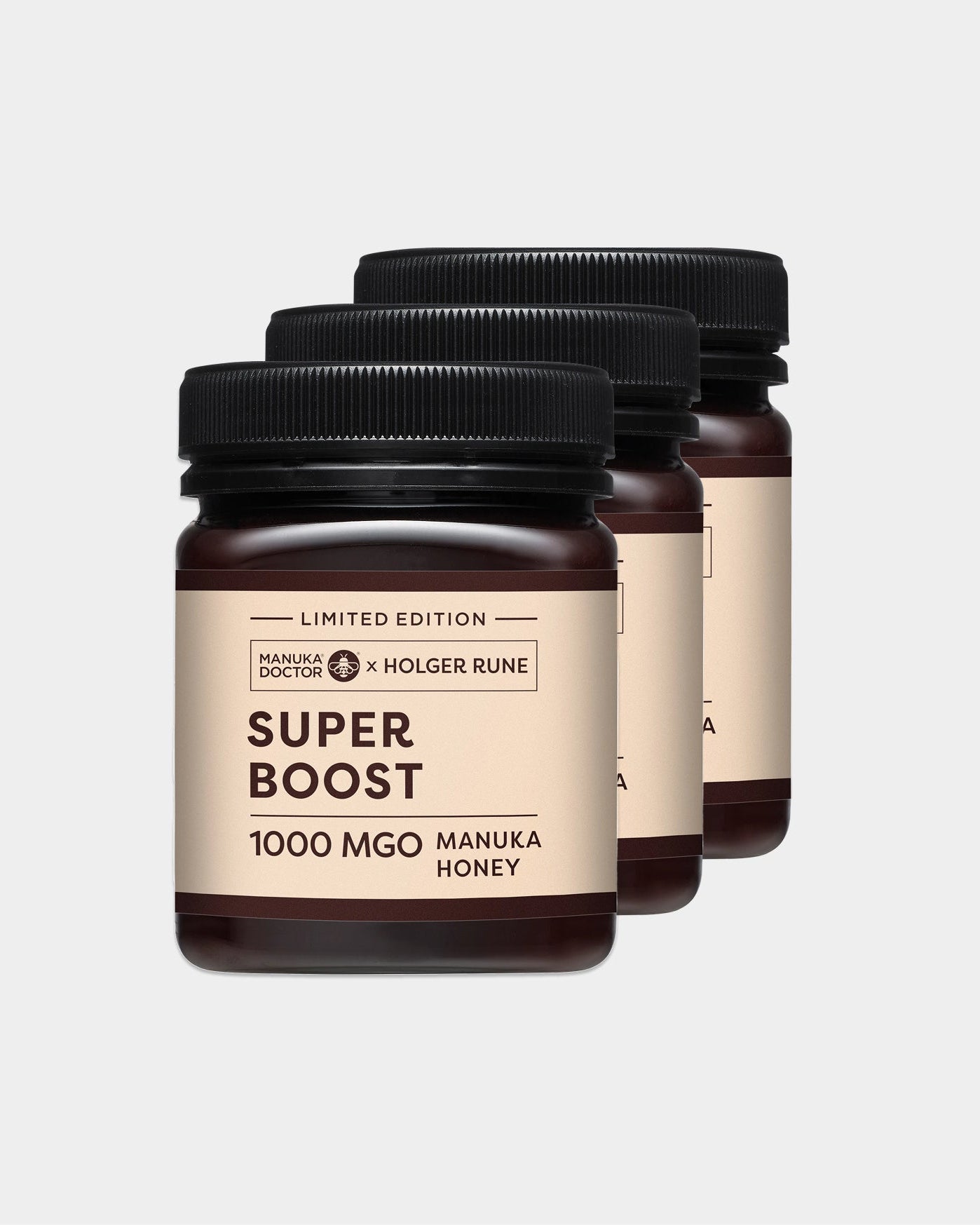 Manuka Super Boost 1000 MGO, certified performance Manuka, 3-pack