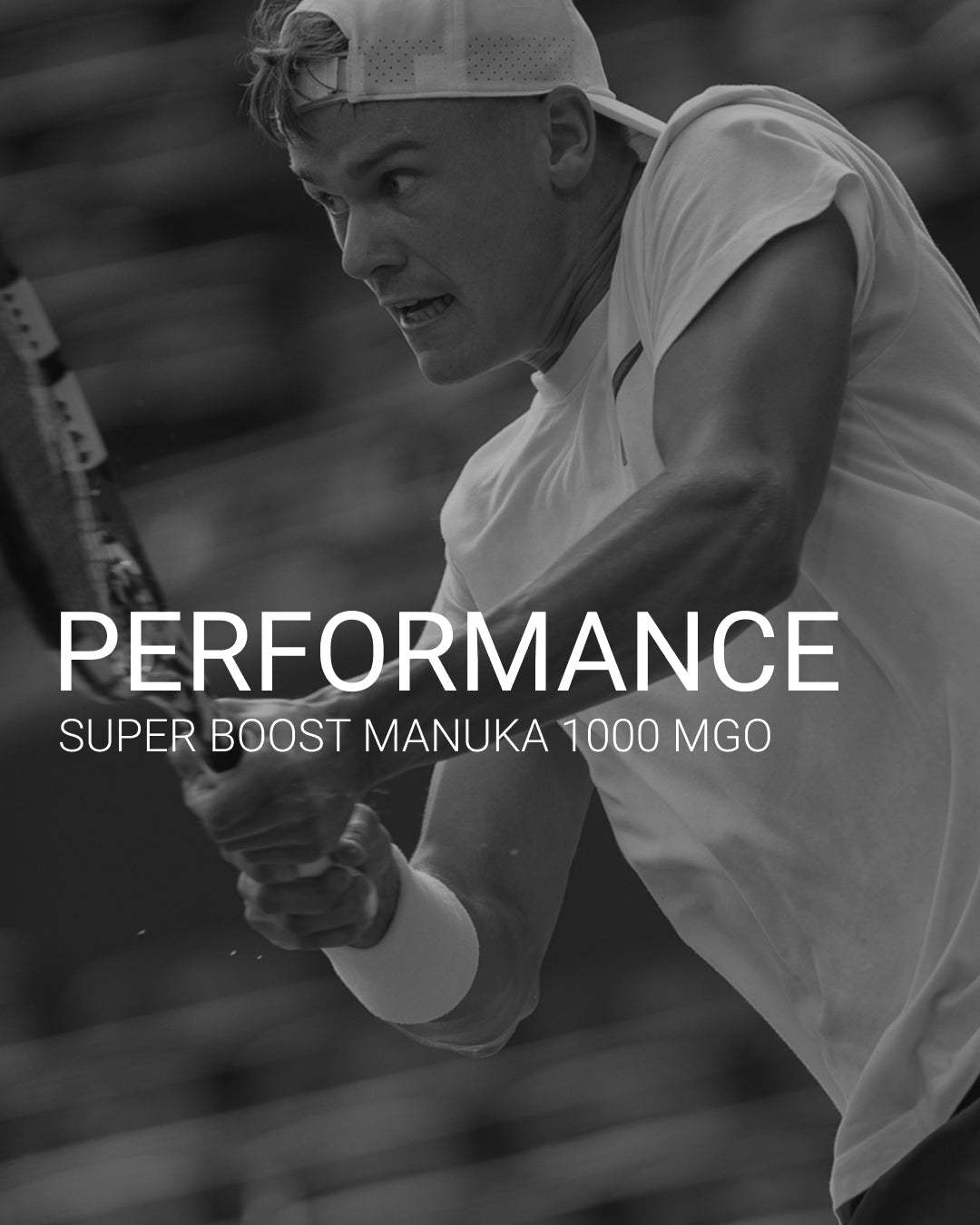 Manuka Super Boost 1000 MGO, certified performance Manuka honey, 250 g/jar