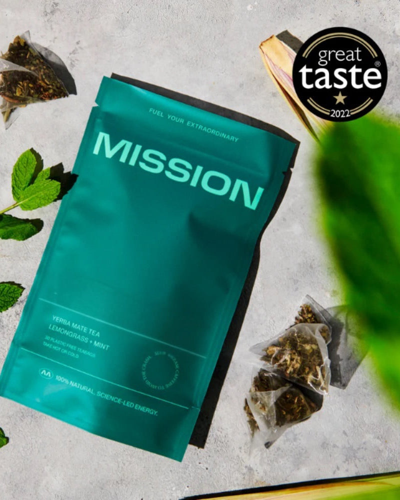 Yerba Mate + Sencha botanical tea, 30 bags