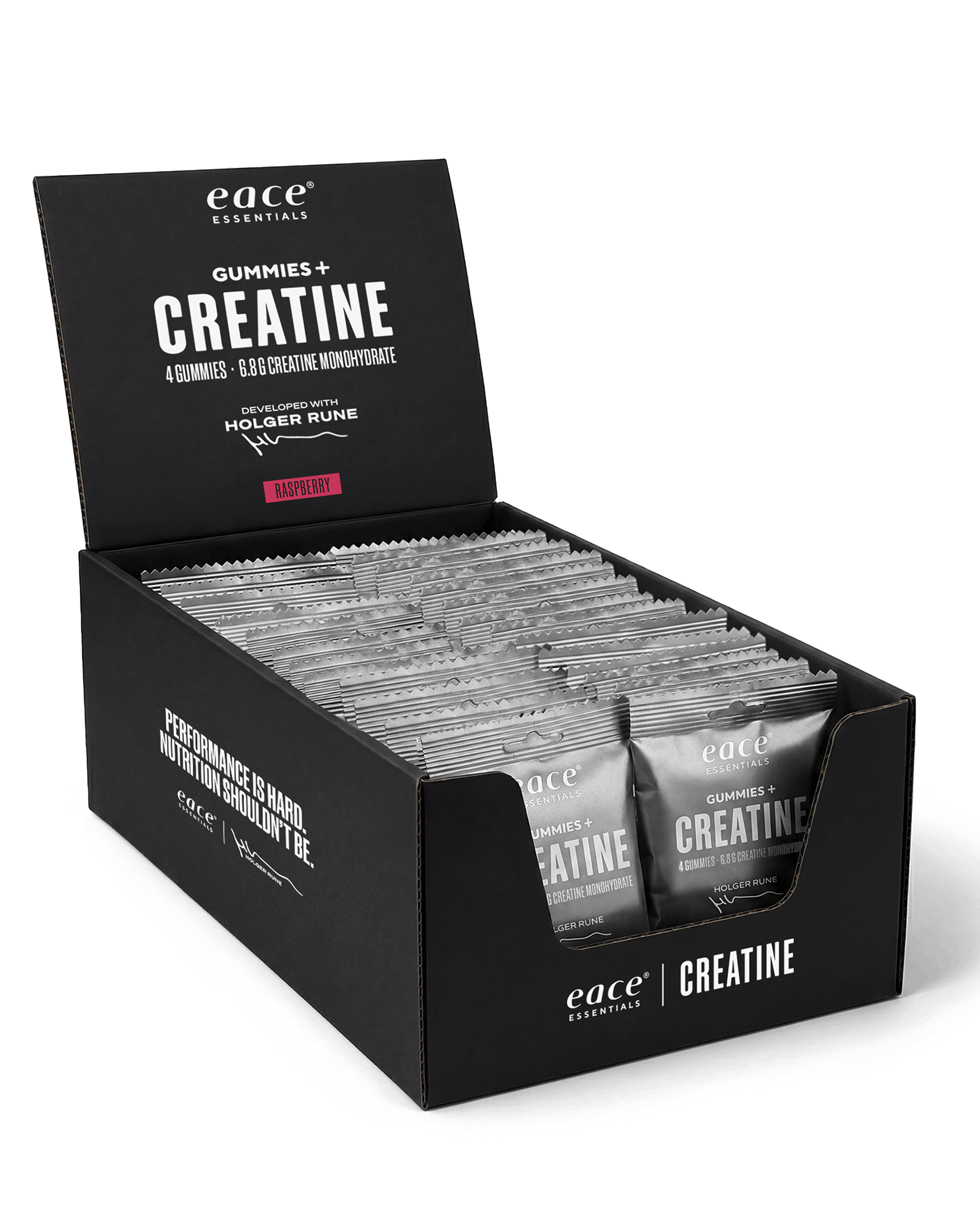 Gummies+ Creatine Raspberry (30 pack)
